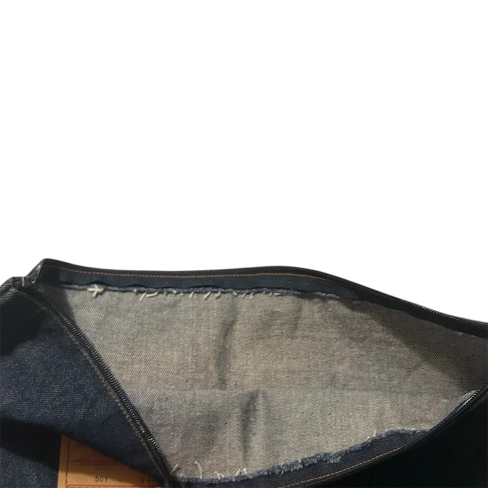 Vintage Levi's 501 Small E Blue Denim Document Holder Bag